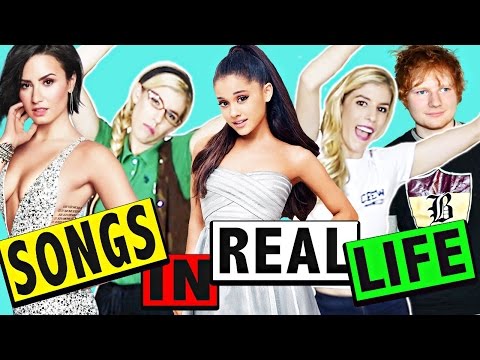 SONGS IN REAL LIFE! Video
