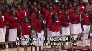 Nathaniel Bassey Feat Micah Stampley This God Is Too Good Lyric Super Lyrics