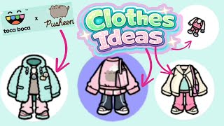 Clothes Ideas New Package Pusheen Style Pack in Toca Boca 🥰