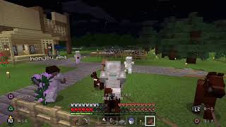 【Minecraft】ハチとFreeDomnのマイクラコラボ