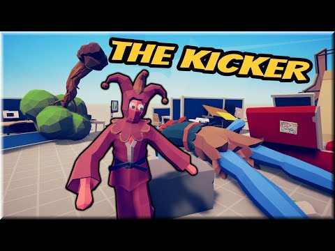 The Kicker vs Every Faction - Totally Accurate Battle Simulator TABS Mod