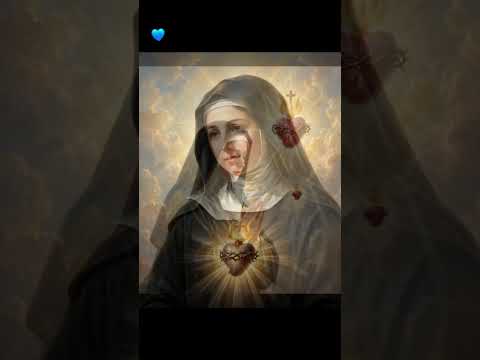 Santa Margarita María de Lacoque #sagradocorazóndejesús #catolicos #fe #amor #oracion ❤️