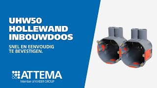 Hollewanddoos UHW50 | Attema | art. nr. AT1081