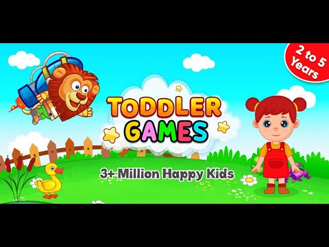 Toddler Games for 2+ Year Olds Video