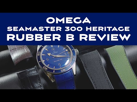 Rubber B Strap Review for My Omega Seamaster 300 - Is It Worth the Upgrade?