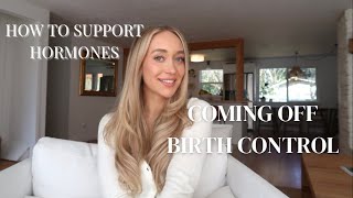 How to Support Hormones Coming Off of Birth Control Q&A