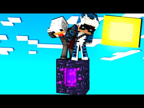 SOPRAVVIVIAMO SU UN SOLO BLOCCO DI PORTALE DEL NETHER - MINECRAFT ITA