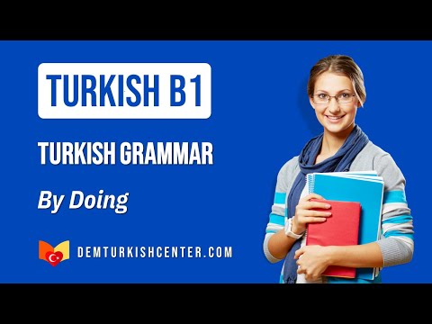 Turkish Grammar B1 | Suffix "- EREK"  in Turkish Language (Sample)