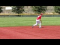 Garrett batting as a sophmore