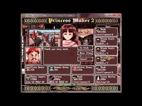Princess Maker 2 - Ruling Queen Ending Playthrough Part 13