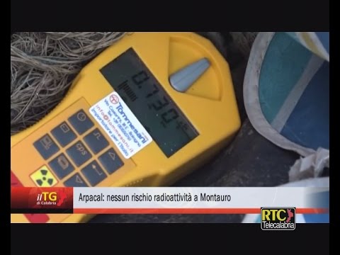 Arpacal, nessun rischio radioattività a Montauro RTC TELECALABRIA