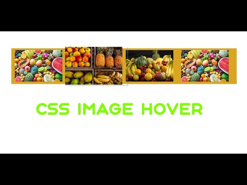 Div Image Hover Effect Using Html And Css Tutorial