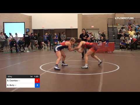 62 Kg Consi Of 4 Brianna Csontos Team New York Vs Bridgette Duty Team Kentucky