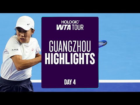 Day 4 in Guangzhou featuring Zhang, Seidel, Li, and more | WTA Match Highlights