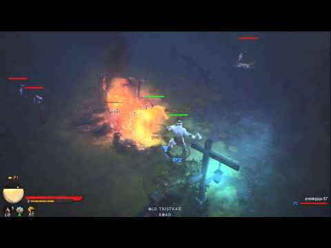 Let's Play: Diablo 3 - Xbox 360 Edition w/ Friends Part 1 "Leglas" (Diablo3Gameplay)