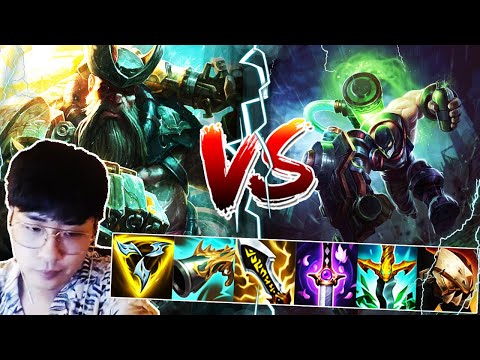 TOP GYULASS Gangplank Vs Singed Top - Kr Grandmaster - Patch 25.16