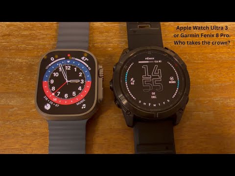 Apple Watch Ultra 3 vs Garmin Fenix 8 Pro