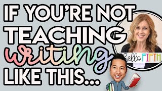 JILL SHAFER @Hello_Fifth SAYS DO THIS WHEN TEACHING WRITING - Free Teacher Professional Development