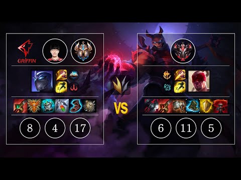 GRF Tarzan Shen vs Lee Sin Jungle - KR Patch 10.12