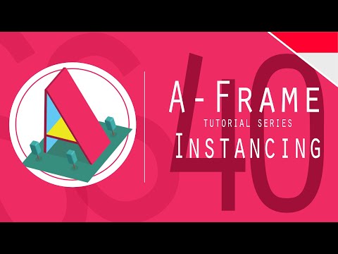 AFrame Tutorial 40 : Instancing | Instance Mesh | Optimization | WebXR