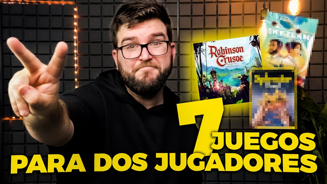 Los MEJORES JUEGOS DE MESA para PAREJAS y DOS JUGADORES
