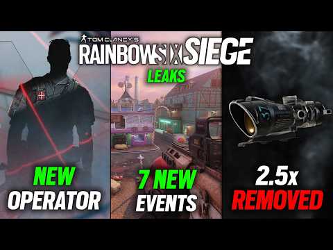 Rainbow Six Siege Leaks - NEW Map, NEW Operator & More