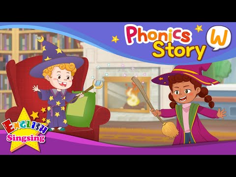 Phonics Story W - English Story - Educational video for Kids