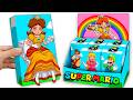 Paper DIY Rescue PRINCESS DAISY In The Toilet Zone OPEN ALL SUPER MARIO BROS FUNNY BOX
