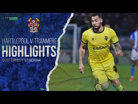 Match Highlights | Tranmere Rovers v Hartlepool United