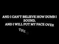 Sufjan Stevens - Dumb I Sound (Lyrics)