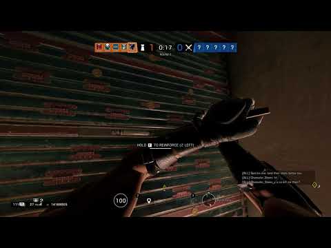 Oryx jumping-up-hatch-flank on Fortress for 3 easy kills Rainbow Six Siege