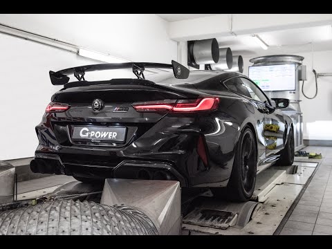 G-POWER  G8M Bi-TURBO - BMW M8 F92. Dyno run. 820 PS / 1000 Nm.
