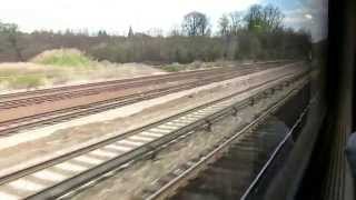 preview picture of video 'Metro-North train ride from Poughkeepsie to New York Grand Central. Hudson Line.'