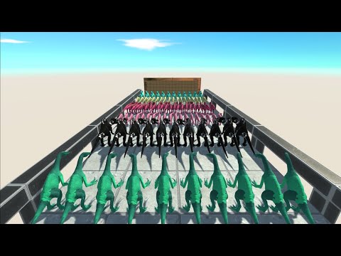 Colors Race To Get A Pink Pig #43 - Animal Revolt Battle Simulator