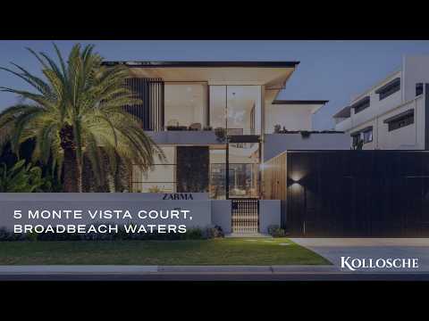5 Monte Vista Court, Broadbeach Waters, QLD 4218, 4 Bedrooms, 4 Bathrooms, House
