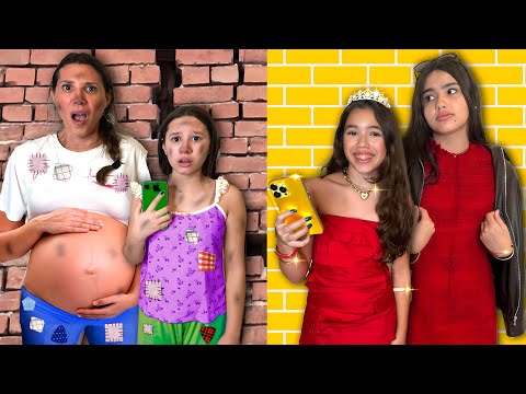 Rich mom against poor mom - Valentina