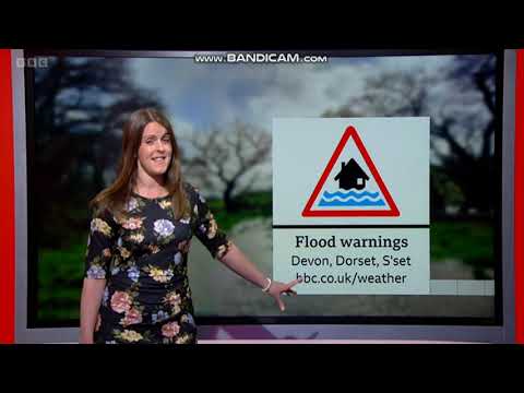 (HD) Alex Osbourne BBC ONE Spotlight weather January 13th 2023 - 60 fps