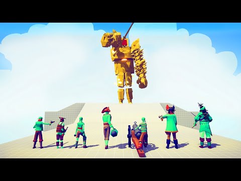 GOLDEN TITAN vs EVERY FACTIONS | TABS - Totally Accurate Battle Simulator