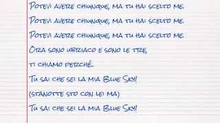 Gemitaiz & MadMan - Blue Sky (lyrics by Sara)