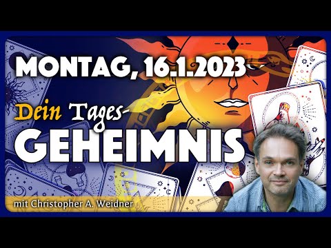 Tagesgeheimnis: 16. Januar 2023 - Tagesorakel mit Runen