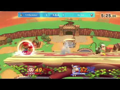 SOS3 Pools - V3|Haymaker (Lucas) vs Dr. Fil (Diddy Kong)