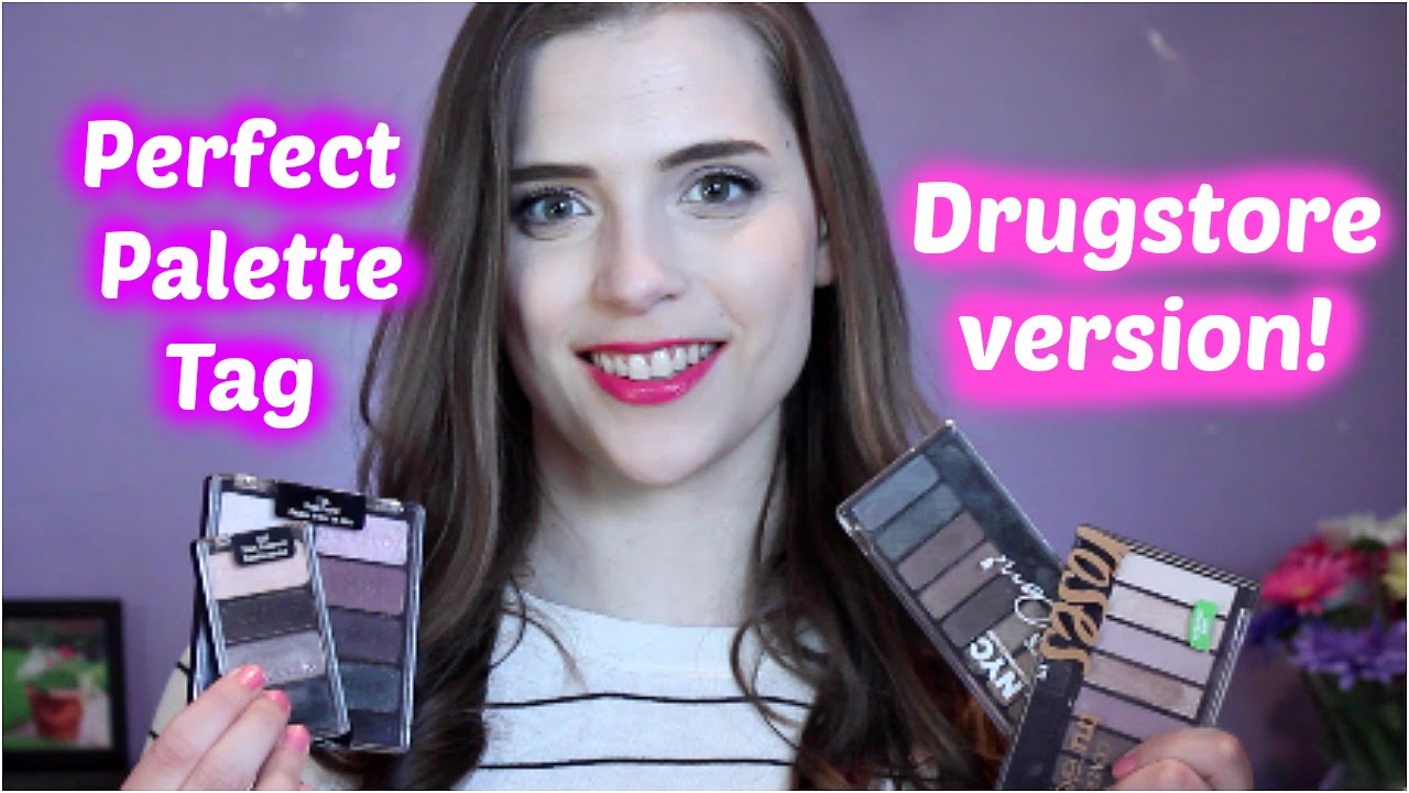 Perfect Palette Tag: DRUGSTORE version!