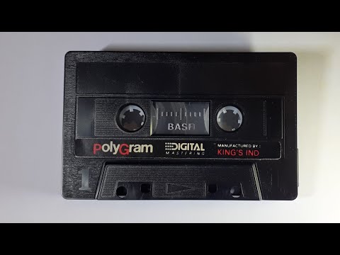 BASF ferro super 1988 pre recorded cassette from Indonesia