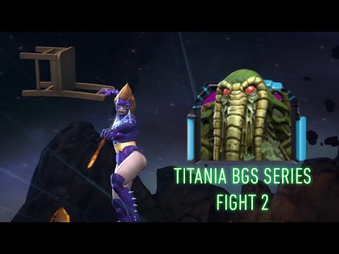 Titania in BGs Fight 2: Man Thing
