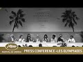 LES OLYMPIADES PRESS CONFERENCE CANNES 2021 EV