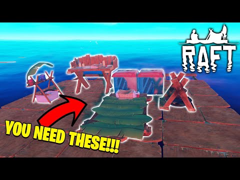 TOP 10 ITEMS YOU NEED AS A BEGINNER | RAFT TUTORIAL #1