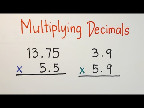Multiplying Decimals - How to Do it?