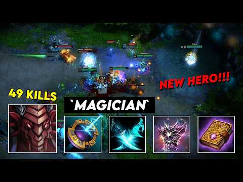 NEW HERO!!! HON Reborn Ravenor - `magician` 49 Kills