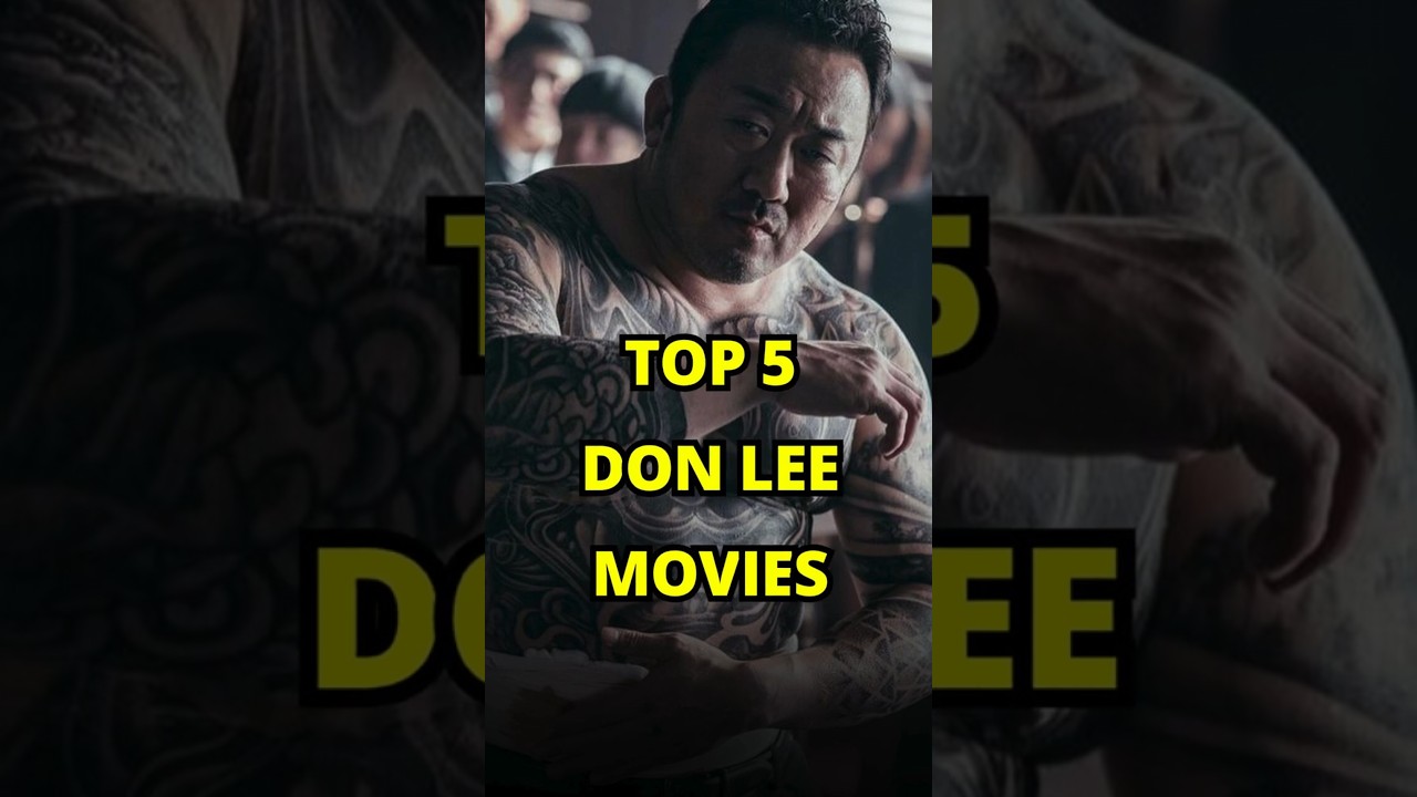 Top 5 Don Lee Movies | Top 5 Ma Dong Seok Movies #koreanmovie #shorts