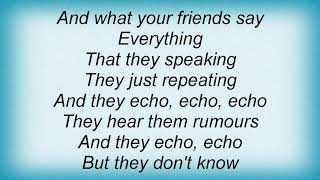 Usher - Echo Lyrics